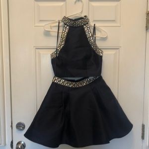 B Darlin 2 Piece Prom dress